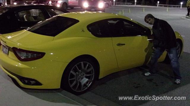 Maserati GranTurismo spotted in Tampa, Florida