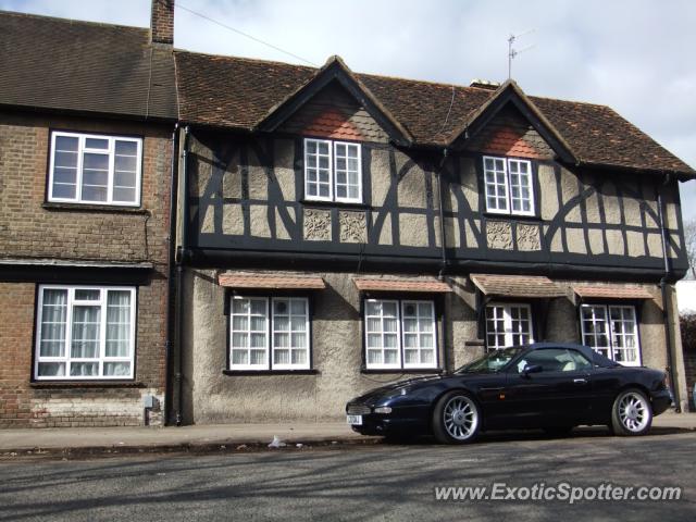 Aston Martin DB7 spotted in Hertfordshire, United Kingdom