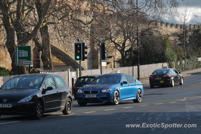 BMW M5 spotted in York, United Kingdom