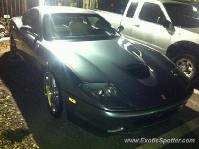 Ferrari 575M spotted in Miami - South Beach, Florida