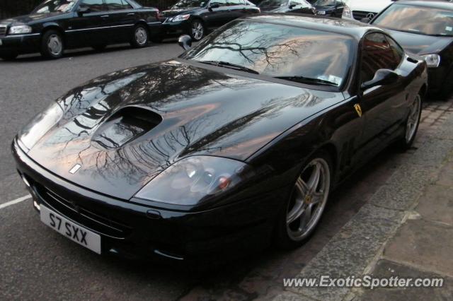 Ferrari 575M spotted in London, United Kingdom
