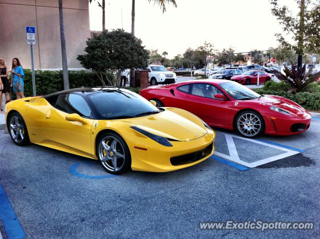 Ferrari 458 Italia spotted in Naples, Florida