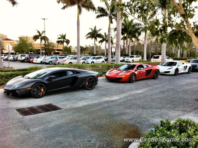 Mclaren MP4-12C spotted in Naples, Florida