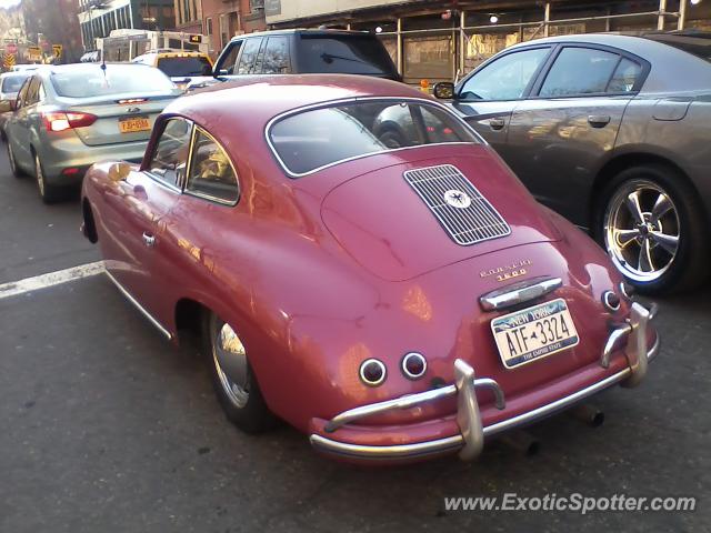 Porsche 356 spotted in New York, New York