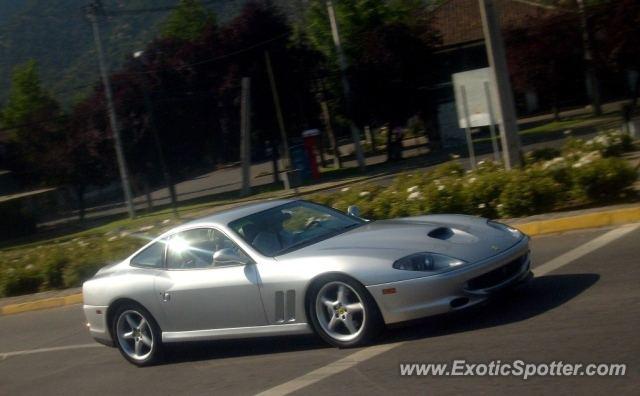 Ferrari 550 spotted in Santiago, Chile
