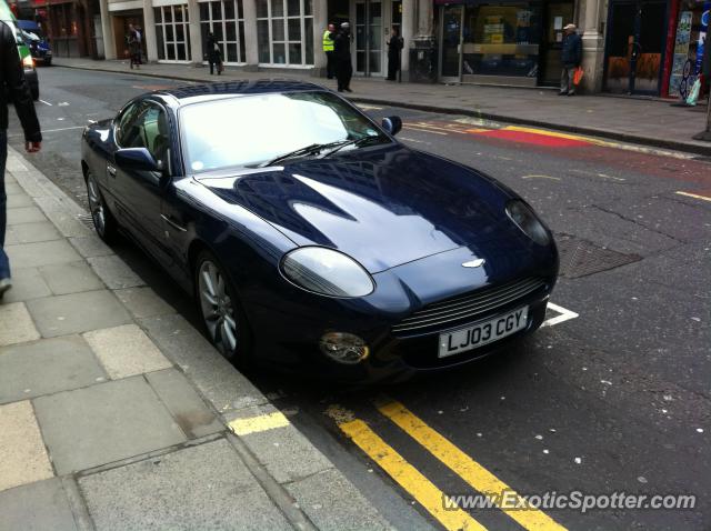 Aston Martin DB7 spotted in London, United Kingdom