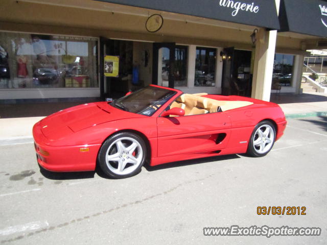 Ferrari F355 spotted in Del Mar, California