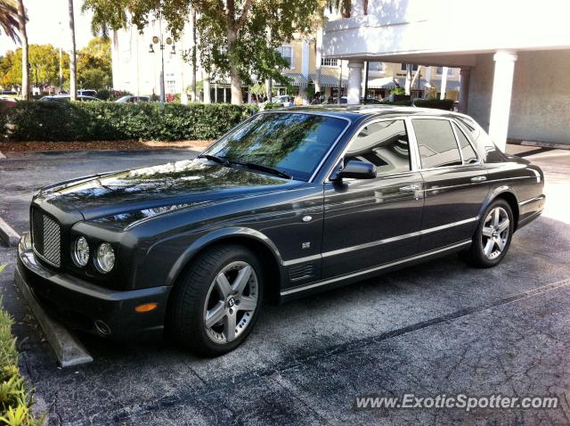 Bentley Arnage spotted in Naples, Florida
