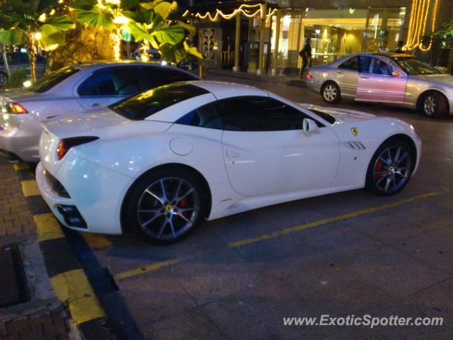 Ferrari California spotted in Kuala Lumpur, Malaysia