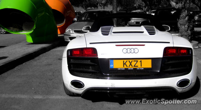 Audi R8 spotted in Nicosia Cyprus, Greece