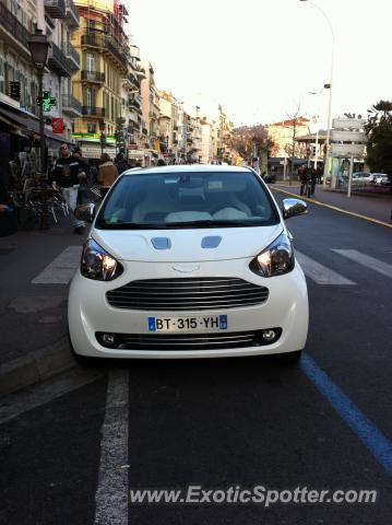 Aston Martin Cygnet spotted in Cannes, France