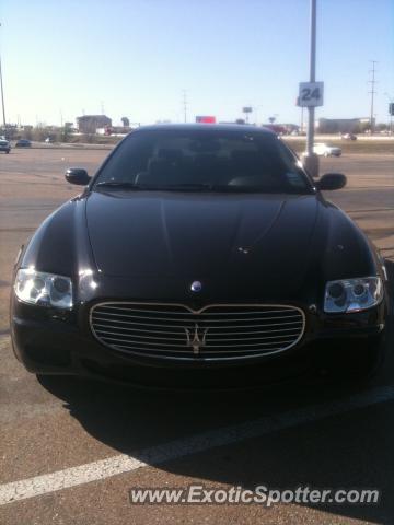 Maserati Quattroporte spotted in Amarillo , Texas