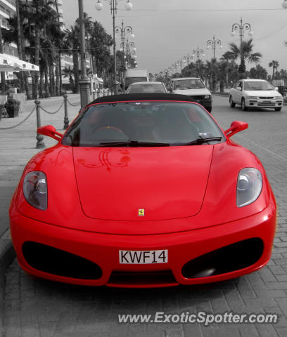 Ferrari F430 spotted in Downtown Larnaca, Greece
