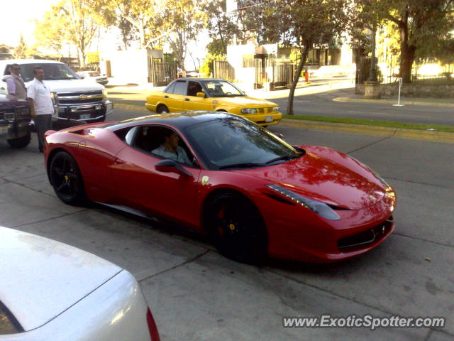 Ferrari 458 Italia spotted in Guadalajara, Mexico