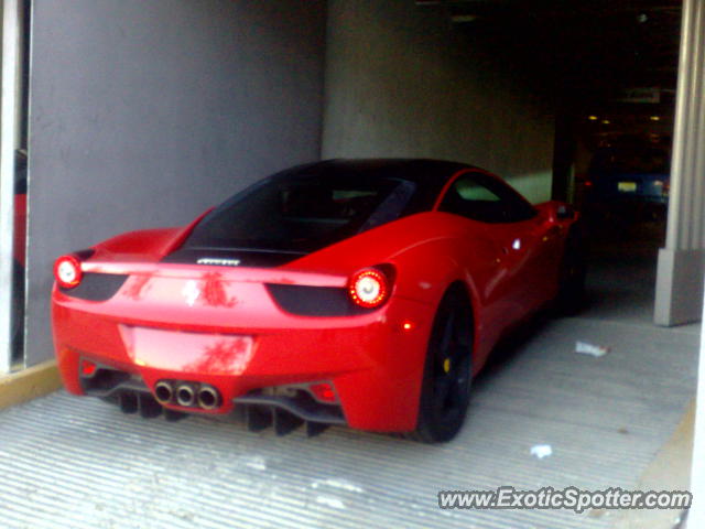 Ferrari 458 Italia spotted in Guadalajara, Mexico