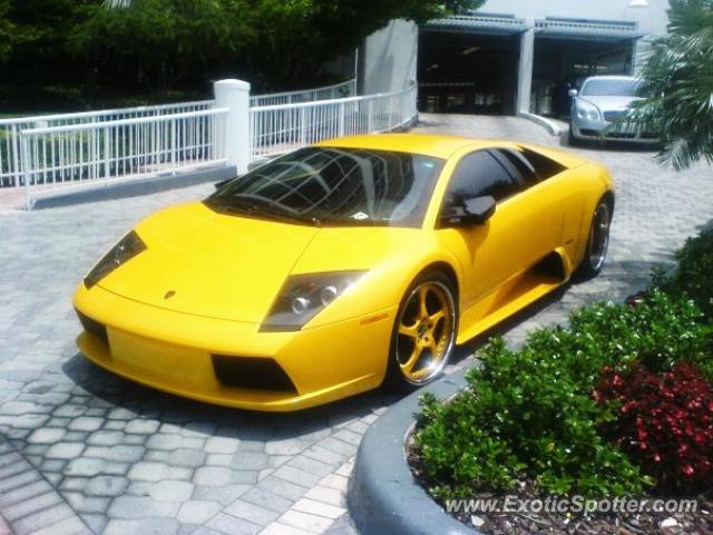 Lamborghini Murcielago spotted in South Beach, Miami. , Florida