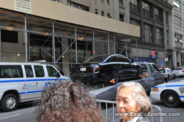 Mercedes SL 65 AMG spotted in New York, New York