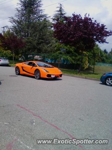 Lamborghini Gallardo spotted in Vancouver BC, Canada
