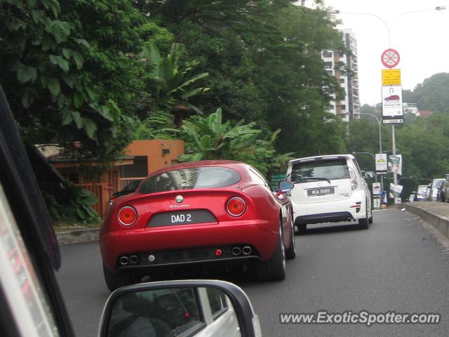 Alfa Romeo 8C spotted in Kuala Lumpur, Malaysia