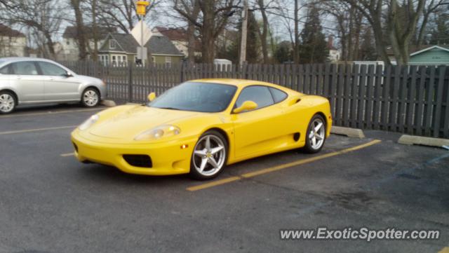 Ferrari 360 Modena spotted in Port Barrington, Illinois