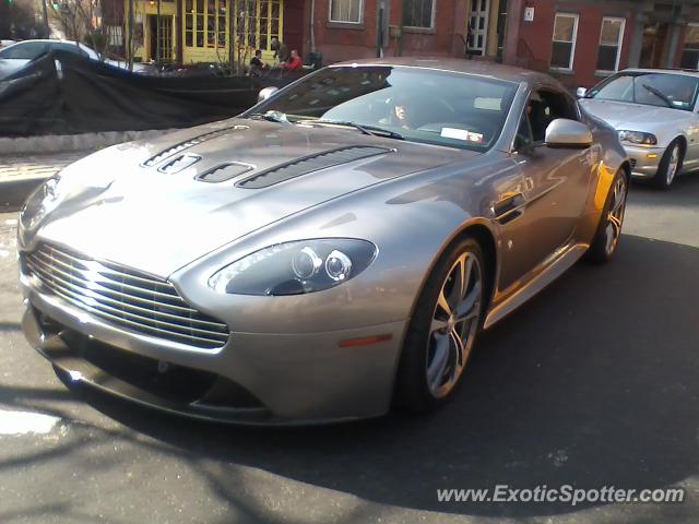 Aston Martin Vantage spotted in New York, New York