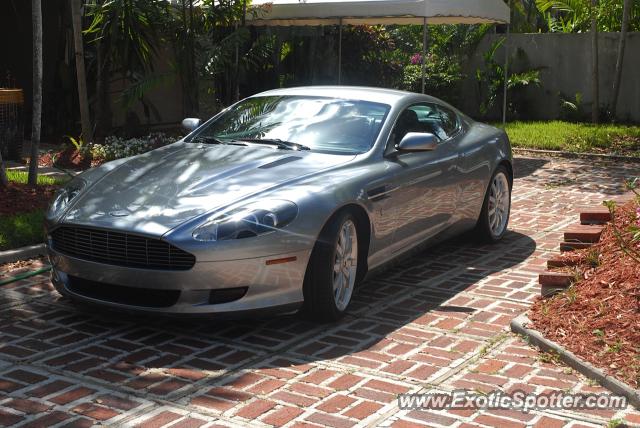 Aston Martin DB9 spotted in Ft. Lauderdale, Florida