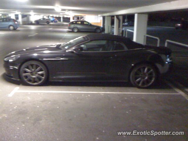 Aston Martin DBS spotted in Cardiff, United Kingdom