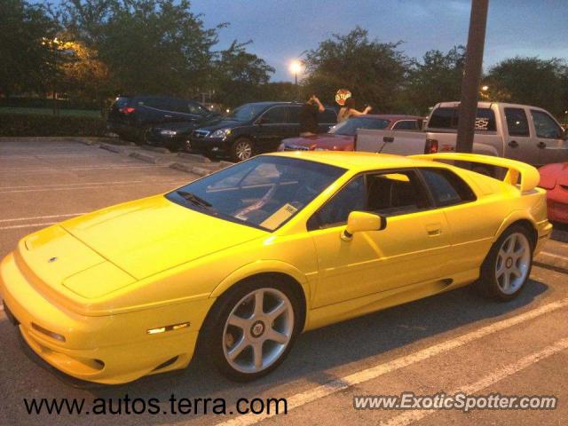 Lotus Esprit spotted in Miami, Florida