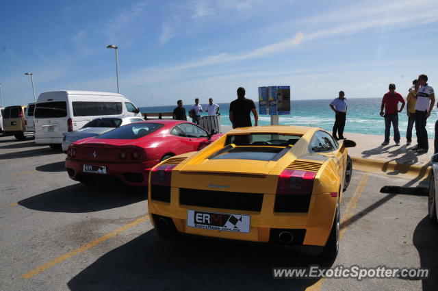 Lamborghini Gallardo spotted in Cancun, Mexico