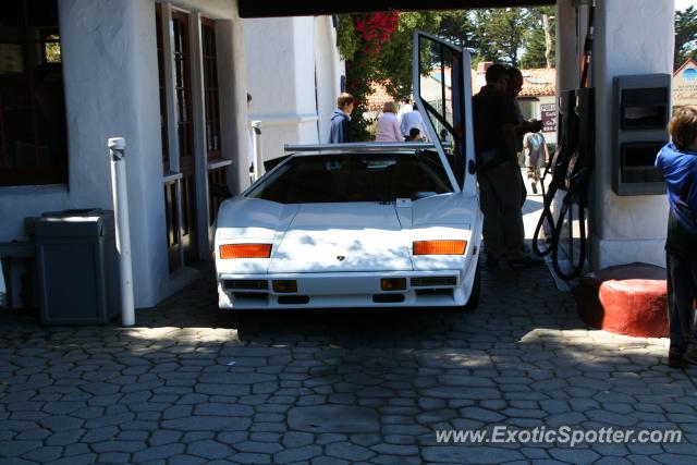 Lamborghini Countach spotted in Carmel, California