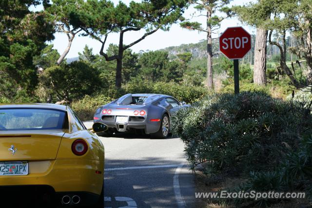 Bugatti Veyron spotted in Carmel, California