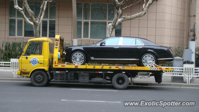 Bentley Mulsanne spotted in SHANGHAI, China