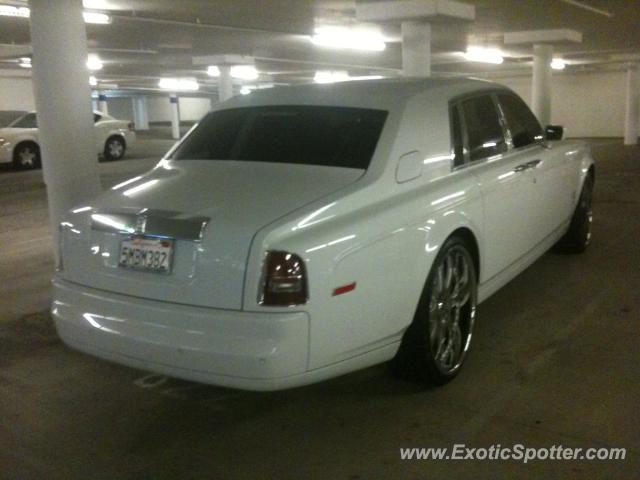 Rolls Royce Phantom spotted in Woodland Hills, California