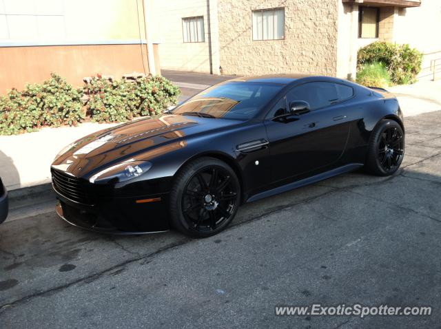 Aston Martin Vanquish spotted in Burbank, California