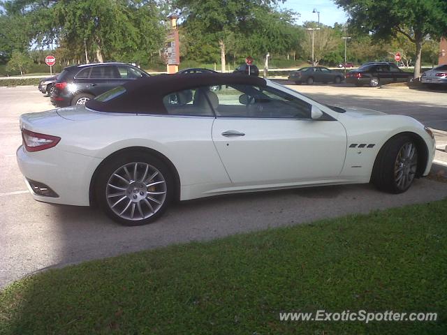 Maserati GranTurismo spotted in Bonita Springs, Florida