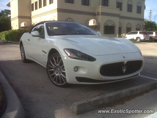 Maserati GranTurismo spotted in Bonita Springs, Florida
