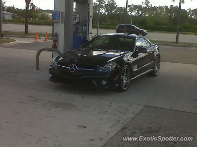 Mercedes SL 65 AMG spotted in Bonita Springs, Florida
