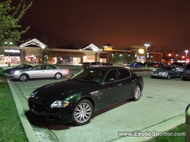 Maserati Quattroporte spotted in Deer Park , Illinois