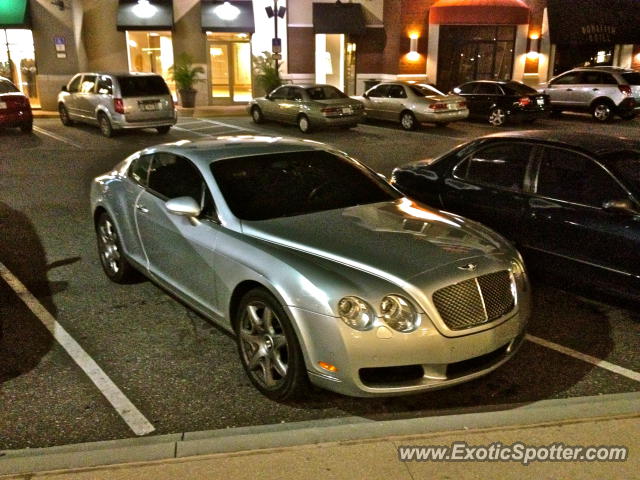 Bentley Continental spotted in Winter Garden, Florida