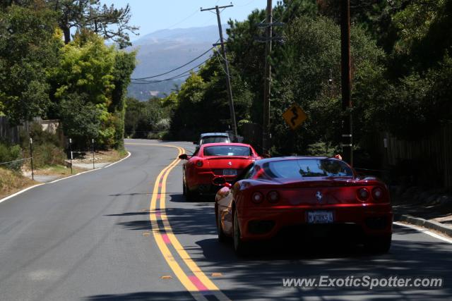 Ferrari 599GTB spotted in Carmel, California