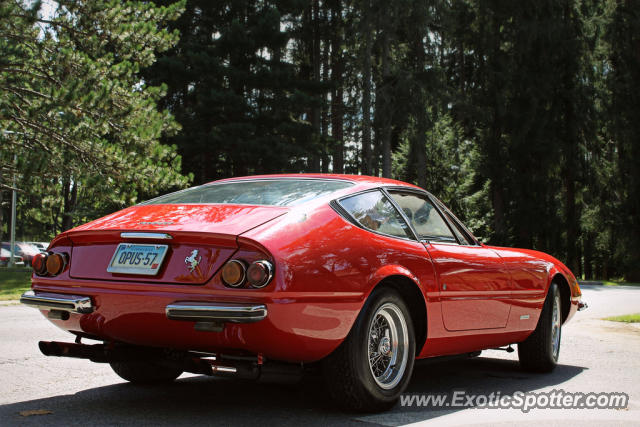 Ferrari Daytona spotted in Saratoga Springs, New York