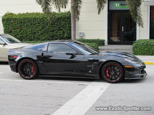 Chevrolet Corvette ZR1 spotted in Palm Beach, Florida