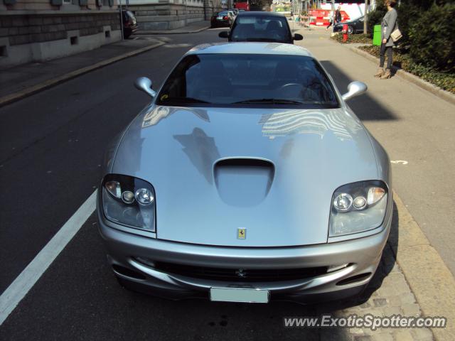 Ferrari 575M spotted in Zurich, Switzerland