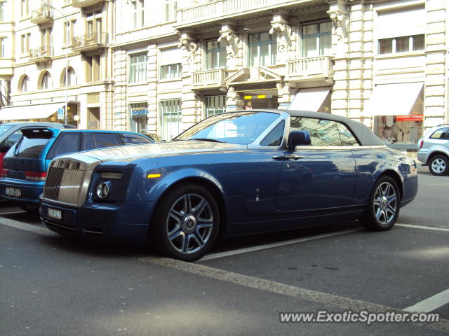 Rolls Royce Phantom spotted in Zurich, Switzerland