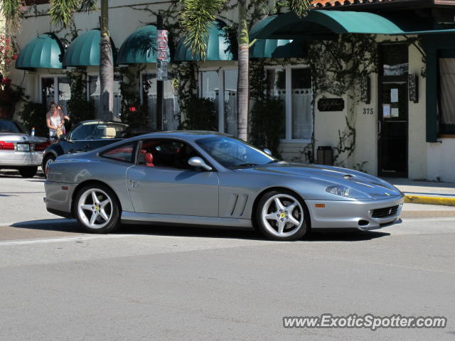 Ferrari 550 spotted in Palm Beach, Florida