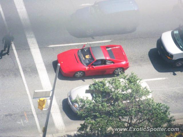 Ferrari F355 spotted in Toronto Ontario, Canada