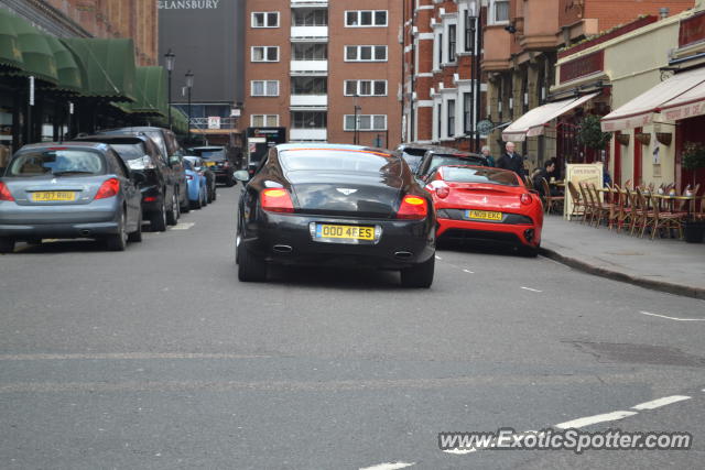 Ferrari California spotted in London, United Kingdom