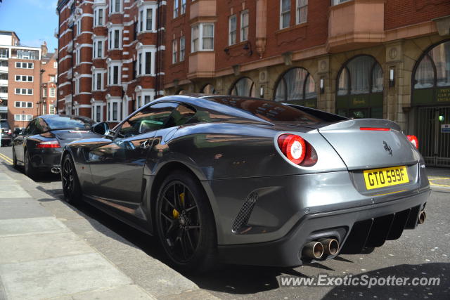Ferrari 599GTB spotted in London, United Kingdom