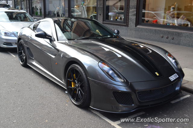 Ferrari 599GTB spotted in London, United Kingdom