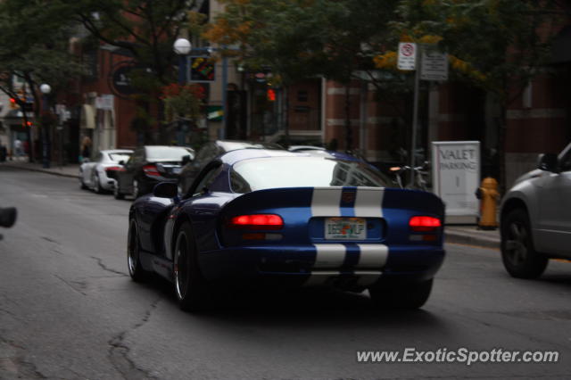 Dodge Viper spotted in Toronto, Canada